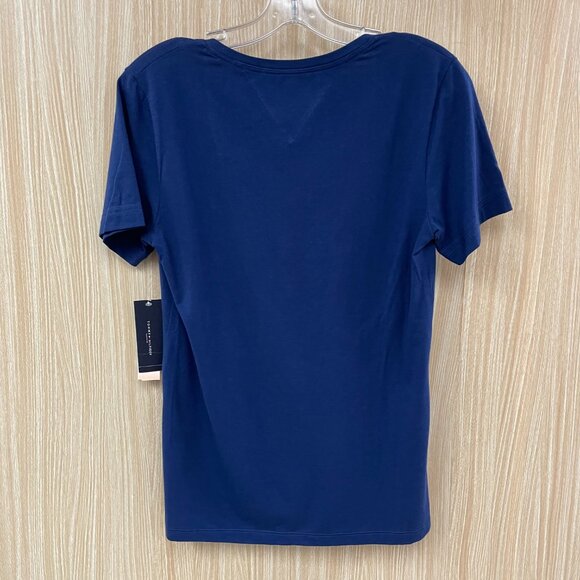 NWT Tommy Hilfiger Blue Top Size Medium - Picture 5 of 5